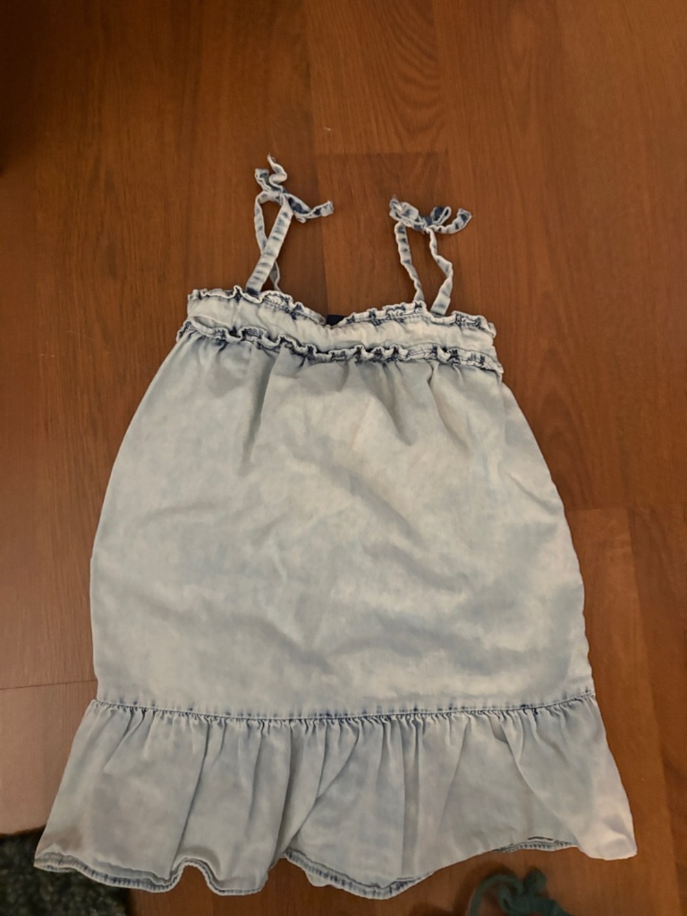 GAP Light Blue Ruffled Sundress
